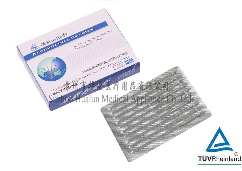 Disposable Sterile aluminum pipe acupuncture needles