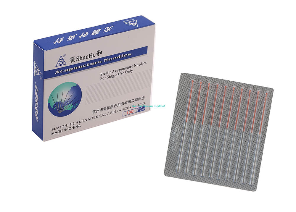 Copper Handle Acupuncture Needles without Tube(Aluminum Foil Needle)