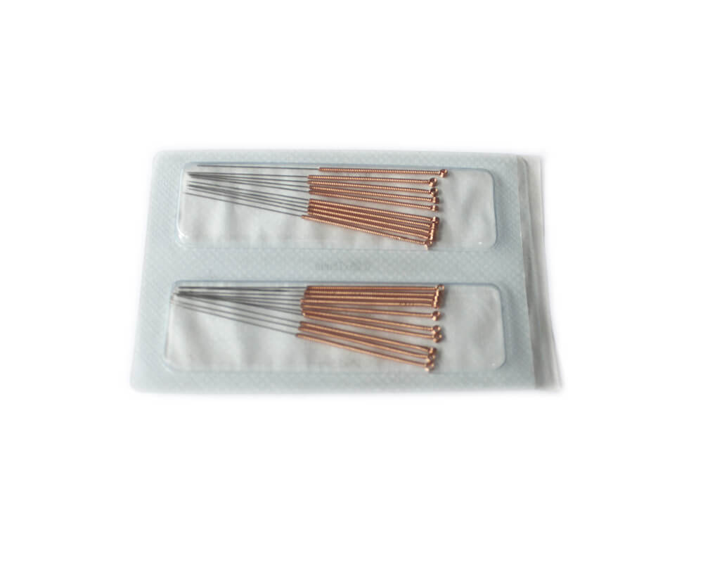 Disposable Sterile copper handle acupuncture needles