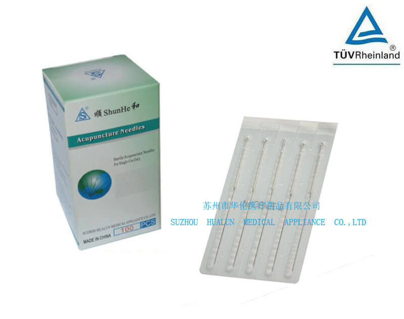Disposable Sterile silver acupuncture needles without tube